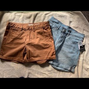 Anthropologie and Eddie Bauer Shorts